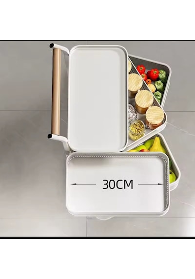 4 Katlı Metal Siyah Yana Açılır Sebze Meyve Sepeti Patates Soğan Sepeti Sebzelik Tekerlekli 1098-cn Siyah