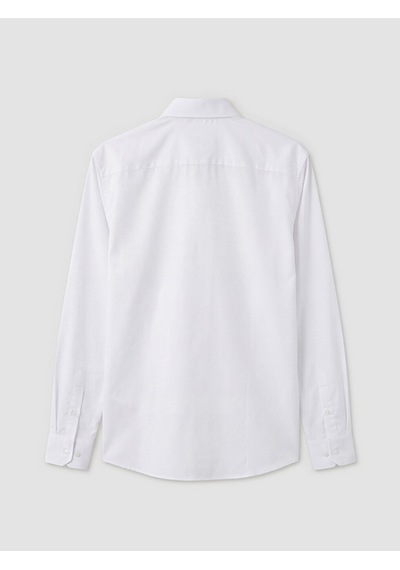 Lcw Vision Beyaz Slim Fit Erkek Basic Gömlek
