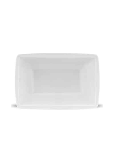Emsan Pamukkale Dikdörtgen Kase 15 Cm Beyaz