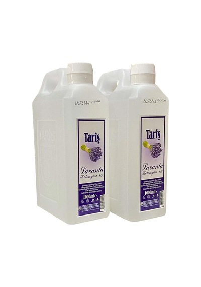 Tariş 80 Derece Lavanta Kolonyası Bidon 1 L x 2