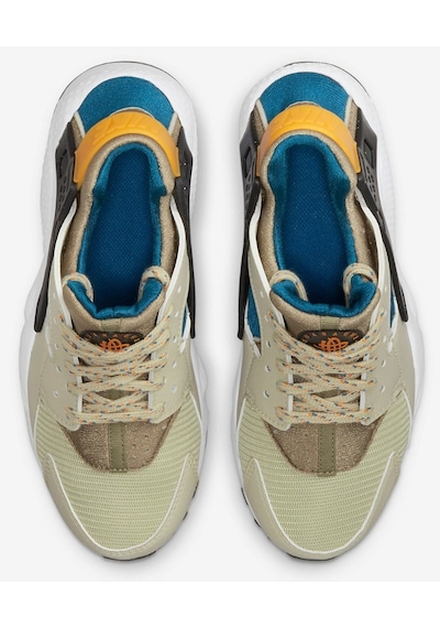 Nike Air Huarache Run Womens Sneaker Kadın Günlük Spor Ayakkabı Ekru