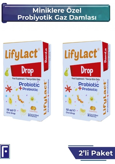 Lifylact Probiyotik Damla 2 x 10 ML