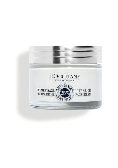 L'occitane Yoğun Nemlendirici Yüz Kremi, Kuru Ve Çok Kuru Ciltler İçin,%25 Shea Yağı İçeren, 50 Ml