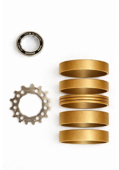 Shımano Single Speed Tek Dişli Kit 15t Sarı