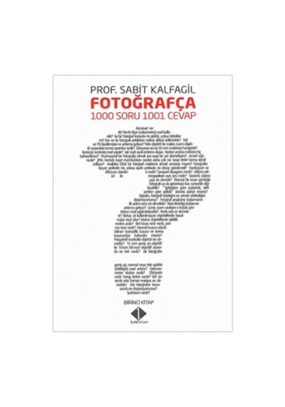 Fotoğrafça 1000 Soru 1001 Cevap