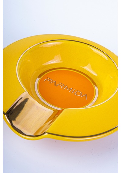 Parmida Sarı-gold Porselen Tekli Puro Küllüğü - Tr8271