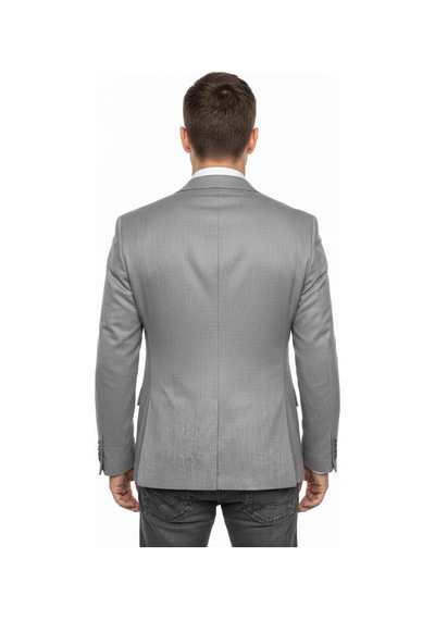 Plus Scorpion Erkek Slim Fit Gri Blazer Ceket Tek Düğmeli Kapaklı Cepli Şık Kumaş Dokulu Günlük & Ofis Kombinleri İçin Gri Plus Scorpion Erkek Slim Fit Gri Blazer Ceket Tek Düğmeli Kapaklı Cepli Şık Kumaş Dokulu Günlük & Ofis Kombinleri İçin Gri