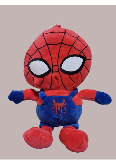 Peluş 40 Cm Örümcek Adam Kırmızı-mavi