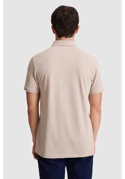 U.S. Polo Assn. U.s. Polo Assn. Erkek Taş Tişört Basic 50326963-vr049 Taş Rengi
