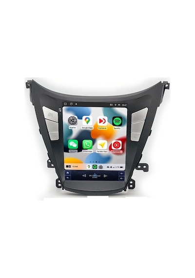 Aln Hyundai Elantra Tesla 2011-2014 4gb Ram 32gb Hafıza 4 Çekirdek Carplay Android Multimedya 12"