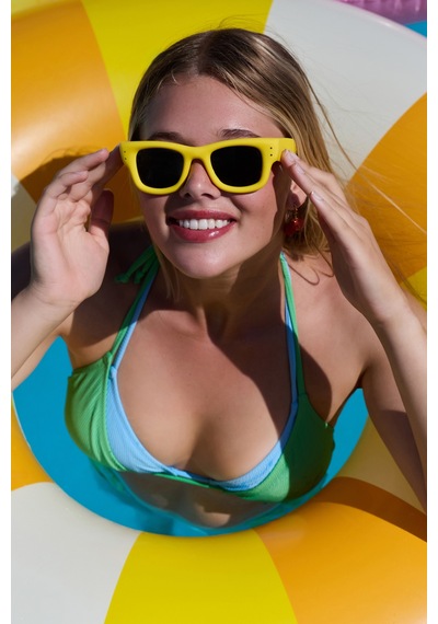 Penti Mavi Eulina Üçgen Bikini Üstü