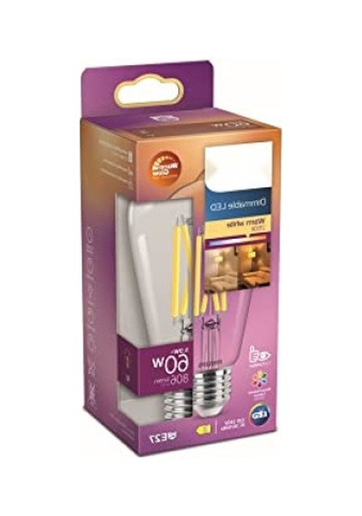 Philips Led Classic 60w St64 E27 Kısılabilir Filament Ampul Wgd90 Enerji Sınıfı D 10c