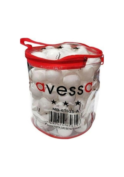 Avessa Mb-61035-a 100 Lü 2 Yıldız Masa Tenisi Antrenman Topu Beyaz
