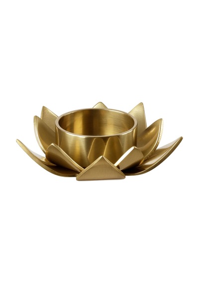 Tealight Mumluk, Altın Rengi, 3 Cm Acı Kahverengi
