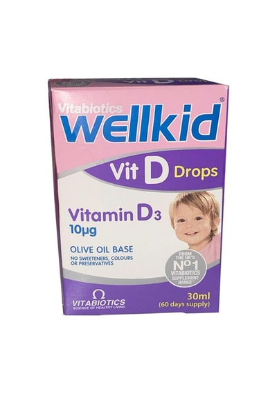 Vitabiotics Wellkid Vit D Drops Vitamin D3 30 Ml