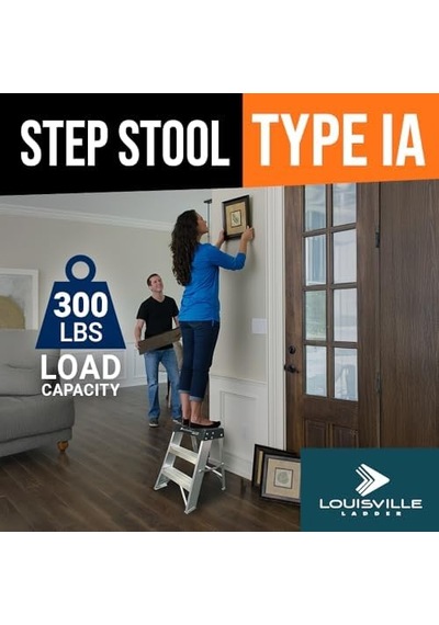 Louisville Ladder As3002 6966014, 2 Ft, Siyah