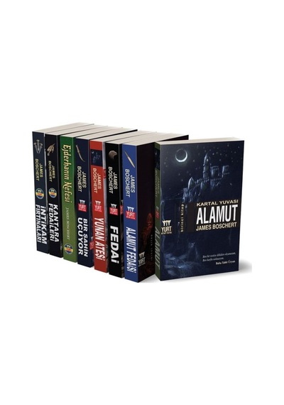 Alamut Serisi Set - 8 Kitap Takım - James Boschert - Yurt Kitap Yayın