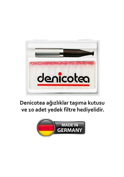 Denicotea 20271 Ejectör Filtreli Sig. Ağızlığı Syh/Silver