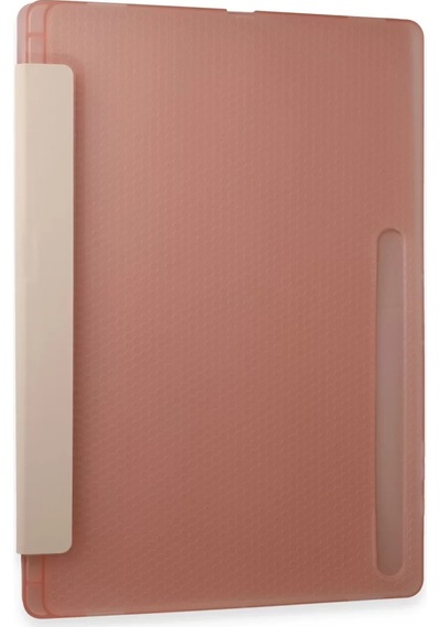 Newface Samsung Galaxy X910 Tab S9 Ultra 14.6 Kılıf Kalemlikli Mars Tablet Kılıfı - Rose Gold