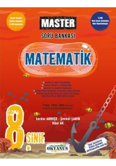 8. Sınıf Matematik Master Soru Bankası Okyanus Yayınları