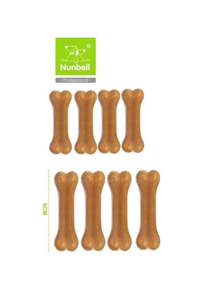 Nunbell Natural Pres Kemik 5cm 8'li