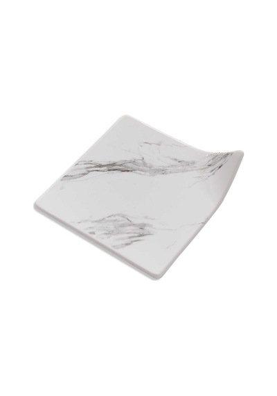 Pasabahce Marble Porselen Mini Servis Tabağı 10 Cm - 1 Adet Cok Renkli