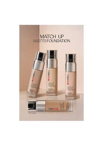 Newwell Match Up Matte Foundation Bronze Dust 02 34 Gr 001 C