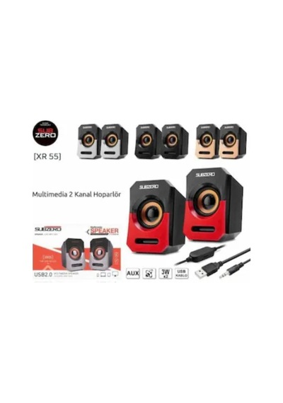 Subzero Xr55 1+1 Multımedıa Usb Hopalor Speaker
