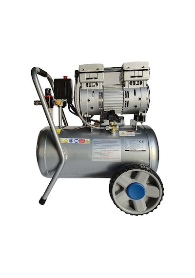 Hyundai HM1024S Hava Kompresörü Sessiz & Yağsız 750W 24 L