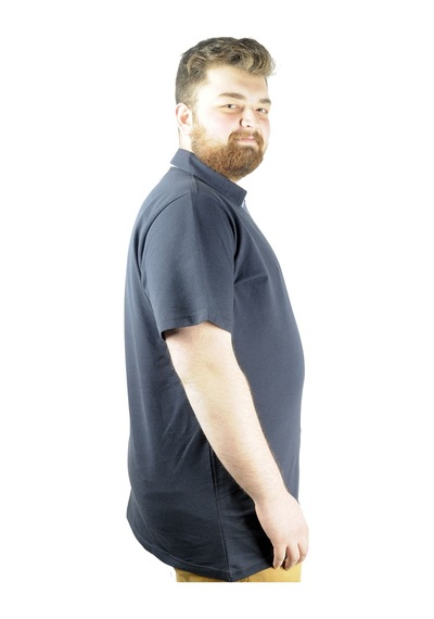 Mode Xl Erkek T Shirt Polo Florida 22303 Lacivert 001
