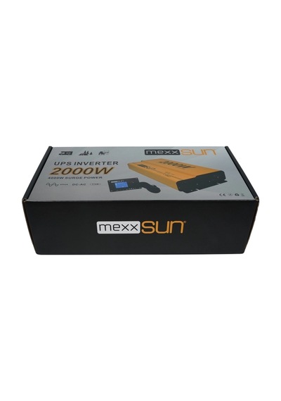 Mexxsun 12v 2000w Tam Sinüs Ups Karavan Inverter Remote Ekran