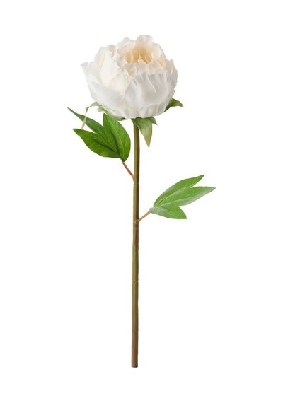 Ikea Smycka Yapay Şakayık Dalı 30 Cm Beyaz Marul Yeşili Beyaz - yeşil