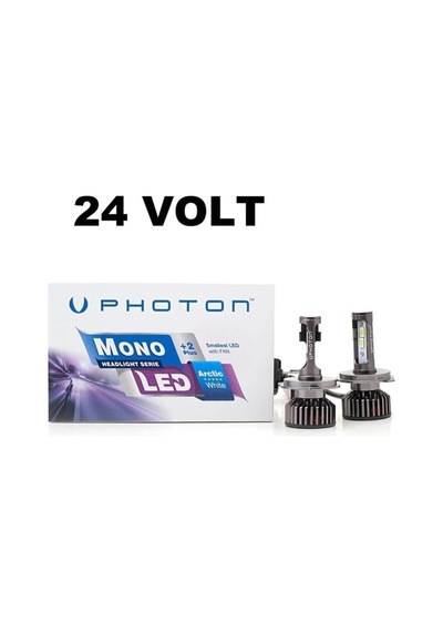 Ahmet Otomotiv Mono H4 24 Volt Xenon Beyaz Işık Şimşek Etkili