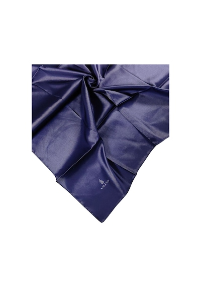 Mim Eşarp Mısırlı Eşarpları Degrade Kristal Sport Bulut Desenli Polyester Eşarp Lacivert - Açık Vizon