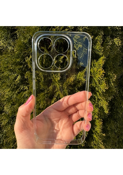 Xiaomi 15t Pro İle Uyumlu Kılıf Şeffaf Kamera Korumalı 3d