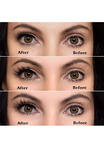 Reazeal Manyetik Kirpikler Ve Manyetik Eyeliner Seti, Doğal Takma