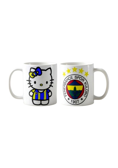 Fenerbahçe Hello Kitty Kupa Bardak Tek Adet K0110 Çok Renkli