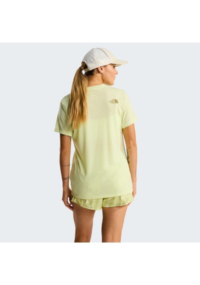 The North Face W Bıtmap Sılhouette Short Sleeves Tee-gr Kadın Tişört Nf0a8g0cg6o1 Limon
