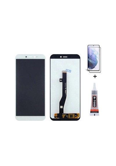 General Mobile Gm9 Go Beyaz Ekran Lcd Dokunmatik B7000 15ml Yapıştırıcı Ve Kırılmaz Cam İle Beraber Yc