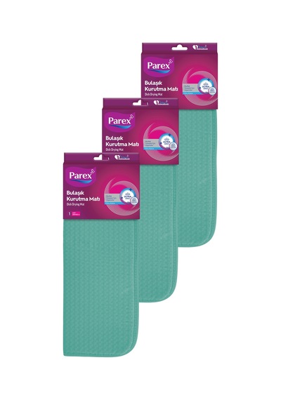 Bulaşık Matı Yeşil Üçlü Paket Diğer