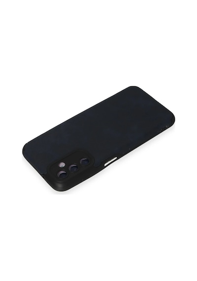 Uray Store Samsung Galaxy Uyumlu  M14 5g Kılıf Loop Deri Silikon - Lacivert