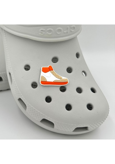 Crocs Terlik Süsü Ve Aksesuarı , Çanta Süsü Jibbitz 3d Ayakkabı 07 Görsel Logo Aksesuar Bej-beyaz-turuncu Crocs Terlik Süsü Ve Aksesuarı , Çanta Süsü Jibbitz 3d Ayakkabı 07 Görsel Logo Aksesuar Bej-beyaz-turuncu