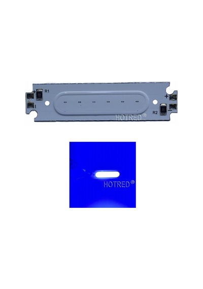 Cob Led Çip Mavi 12V 2W 6015 Pcb Bord Dıy Işık Kaynağı