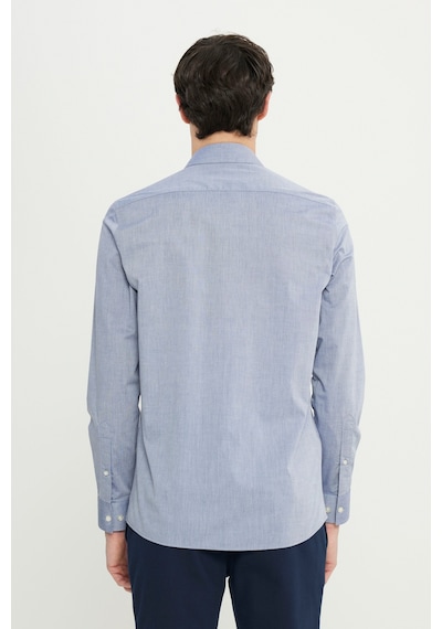 AC&Co / Altınyıldız Classics Erkek Lacı Flamlı Slim Fit Dar Kesim Düğmeli Yaka Gömlek Lacı AC&Co / Altınyıldız Classics Erkek Lacı Flamlı Slim Fit Dar Kesim Düğmeli Yaka Gömlek Lacı