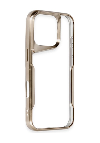 Apple iPhone Uyumlu   16 Pro Kılıf Boyi Silikon Kapak - Desert