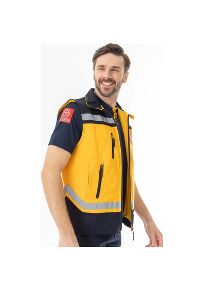 112 Acil Tıp Teknisyeni Yelek Reflektörlü Unisex Att004 Çok Renkli