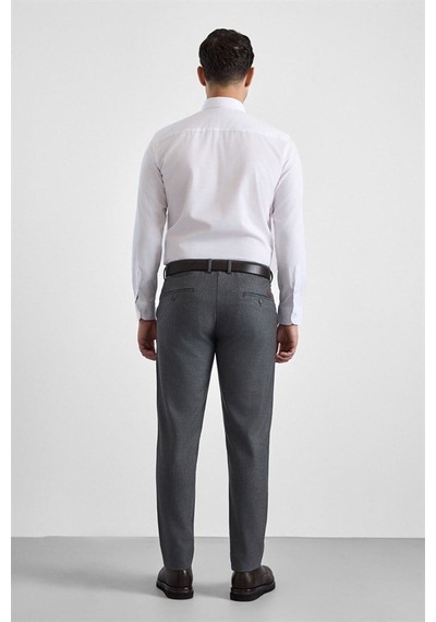 Süvari Antrasit Slim Düz İnterlok Yarım Lastikli Rüzgar Geçirmez Jogger Pantolon Pn2020500744-s08