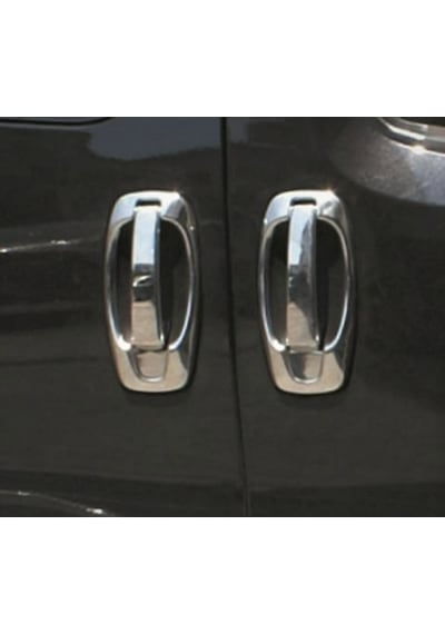 Fiat Fiorino Uyumlu 2007 Ve Üzeri Krom Kapı Kolu 4 Kapı Paslanmaz Çelik
