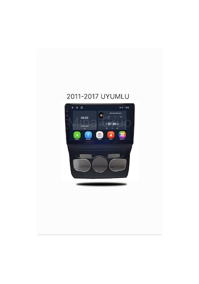 Snp Serisi Citroen C4 2011-2017 Uyumlu 10" Android Multimedya Ekran 6-128 Gb Hafıza Carplay & Android Auto Geri Görüş Kamerası li 10"