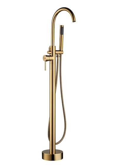 Fause Ayaklı Yerden Küvet Bataryası Adonis Altın Gold Kkb105-G Altın